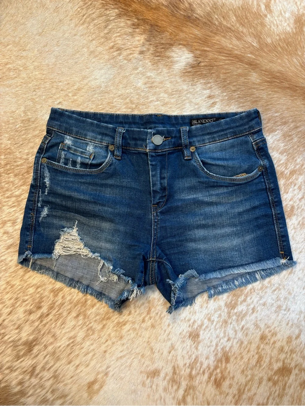 Blank NYC classic blue